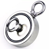 Magnet Fishing Double Sided D94mm 400KG Each Side Neodymium With 20m Rope