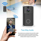 Smart Home Video Doorbell Camera 2MP SD Card Recording Tuya V5