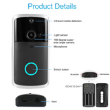 Tuya Smart Home Video Doorbell Camera 2MP SD Card Recording