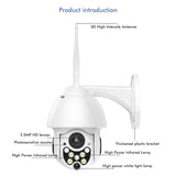 WIFI Camera Outdoor PTZ IP Camera 1080p Speed Dome CCTV Security Camera