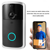 Tuya Smart Home Video Doorbell Camera 2MP SD Card Recording