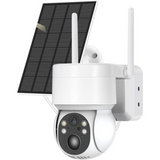 Security Cameras Wireless Outdoor Wifi Solar Camera Human Detection Solar Panel Recharge Battery IP camera Color Night Vision Outdoor CCTV Video Security Cameras with Color Night Vision