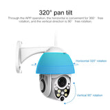 WIFI Camera Outdoor PTZ IP Camera 1080p Speed Dome CCTV Security Camera