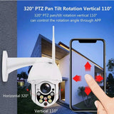 WIFI Camera Outdoor PTZ IP Camera 1080p Speed Dome CCTV Security Camera