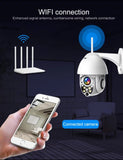 WIFI Camera Outdoor PTZ IP Camera 1080p Speed Dome CCTV Security Camera