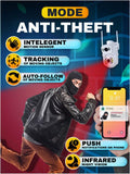 Anti-theft mode security camera with intelligent motion sensor, auto-follow, and app alerts – shop WiFi CCTV in Ireland.