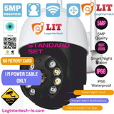 5MP WIFI Outdoor Camera PTZ IP Speed Dome CCTV Security Calving System Besder