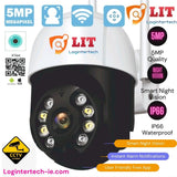 5MP WIFI Outdoor Camera PTZ IP Speed Dome CCTV Security Calving System Besder