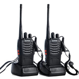 Baofeng BF888s Long Range Walki Talkies Handheld 16 Channels Two Way Radios 400-470mhz