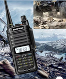 Baofeng UV-9R Plus Set 2pcs Waterproof 8W Walkie Talkie 128CH UHF VHF Ham Radio