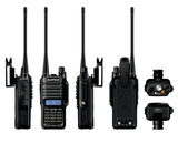 Baofeng UV-9R Plus Set 2pcs Waterproof 8W Walkie Talkie 128CH UHF VHF Ham Radio