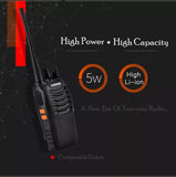 Baofeng BF888s Long Range Walki Talkies Handheld 16 Channels Two Way Radios 400-470mhz