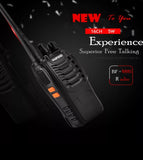 Baofeng BF888s Long Range Walki Talkies Handheld 16 Channels Two Way Radios 400-470mhz