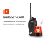 Baofeng BF888s Long Range Walki Talkies Handheld 16 Channels Two Way Radios 400-470mhz