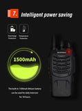 Baofeng BF888s Long Range Walki Talkies Handheld 16 Channels Two Way Radios 400-470mhz